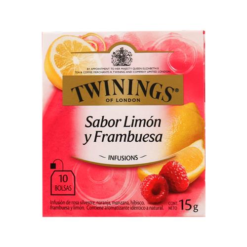 Twinings - Infusión Limón y Frambuesa Caja