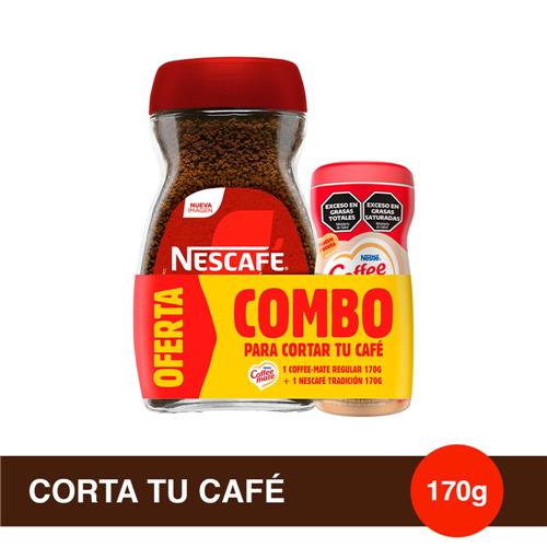 Nescafé - Coffee Mate - Combo + Nescafé Tradición 250gr