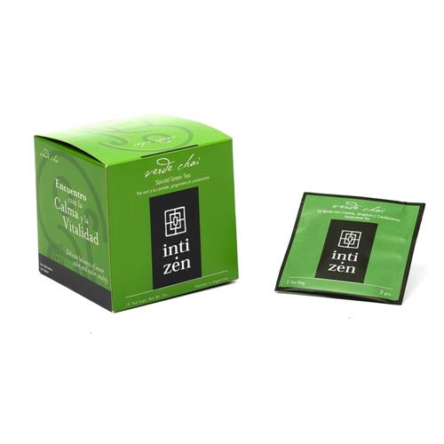 Inti Zen - Té Verde Chai Caja 15 Saquitos