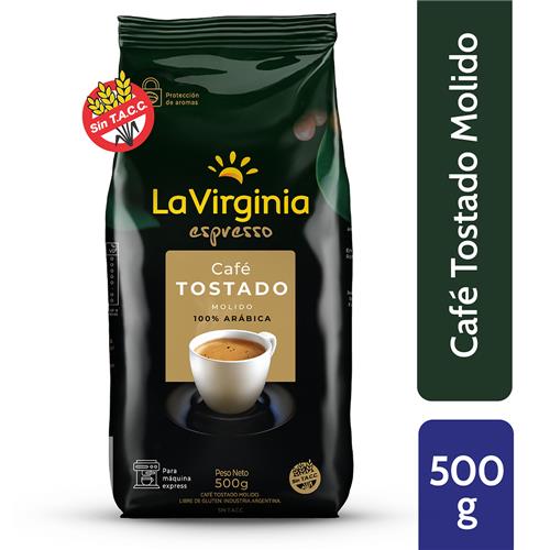 La Virginia - Café Molido Tostado Espresso 500gr