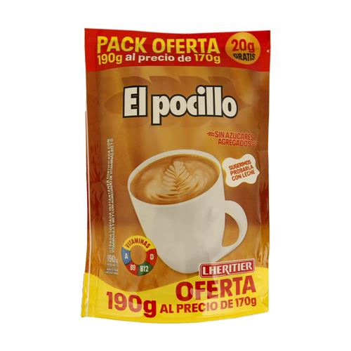 El Pocillo - Cebada Tostada Instantánea 190gr