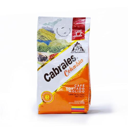 Cabrales - Café Molido Tostado Paquete 500gr