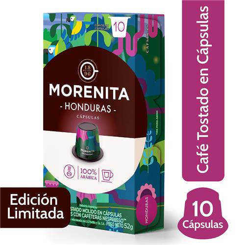 Morenita - Café Cápsulas Honduras 52gr