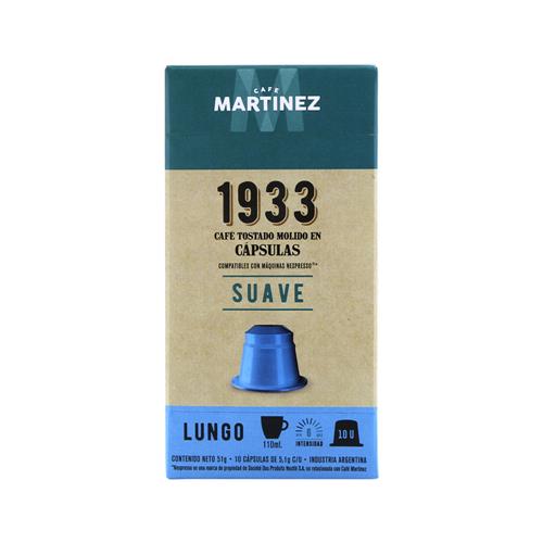 Café Martínez - Cápsulas de Café x Suave Lungo Café Martínez 51gr
