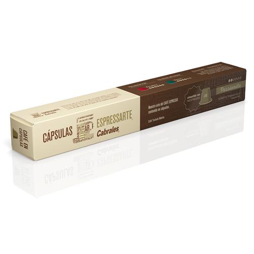 Cabrales - Café en Cápsulas Passionato Caja 10 Cápsulas