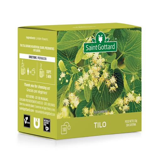Saint Gottard - Té de Tilo Caja 10 Saquitos