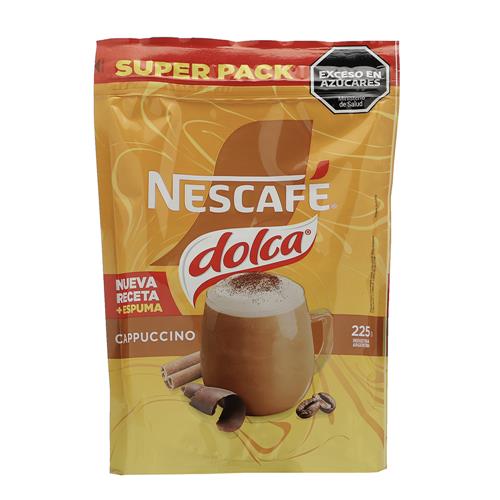 Nescafé Dolca - Café Instantáneo Cappuccino 225gr