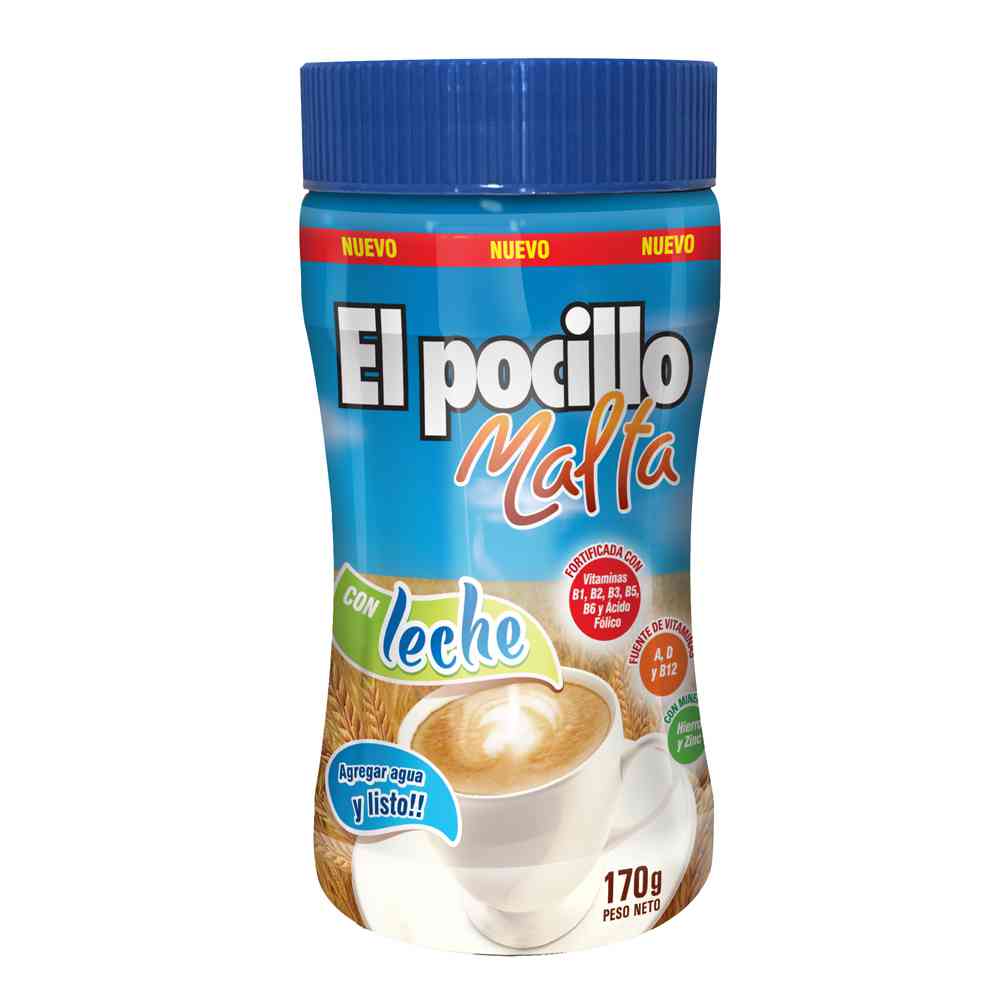 El Pocillo - Malta Con Leche 170gr