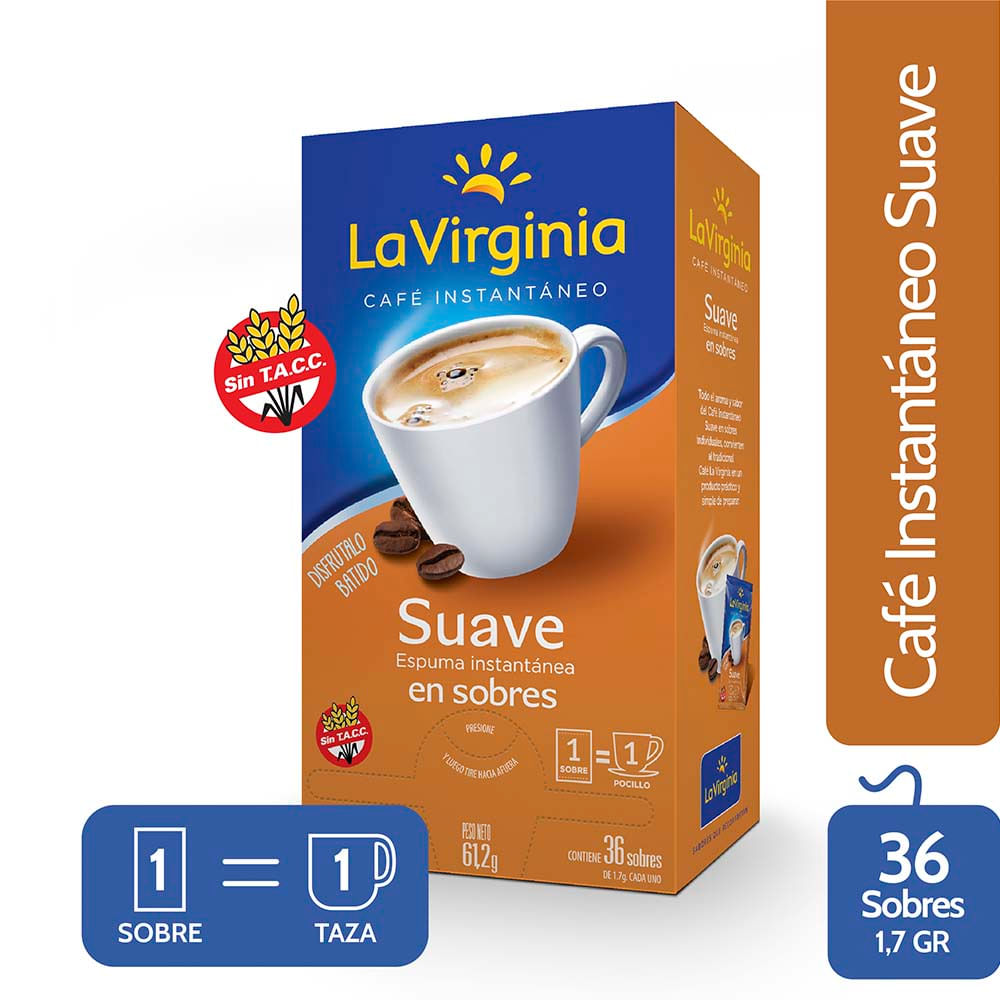 La Virginia - Café Instantáneo Suave