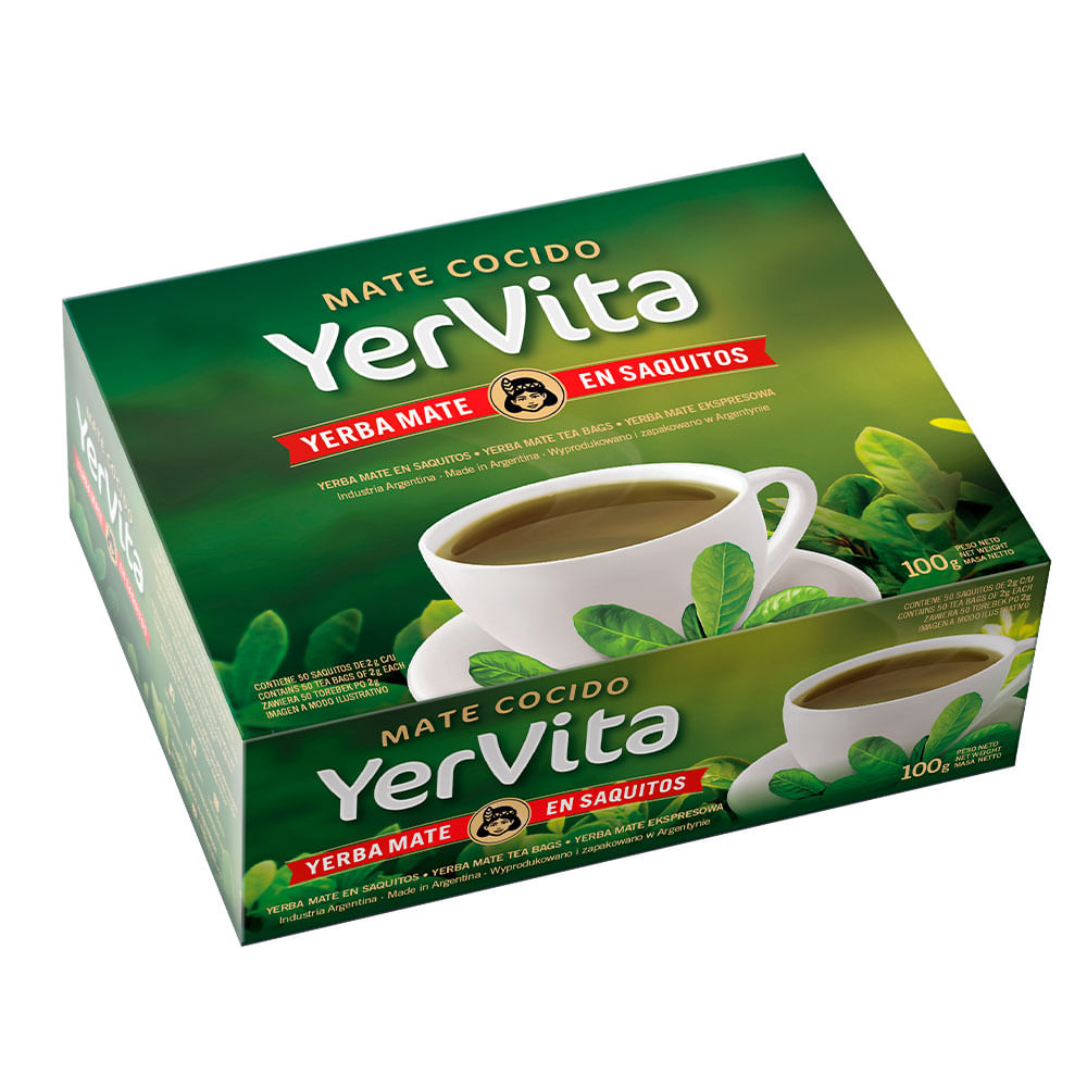 Yer-Vita - Mate Cocido en Saquitos