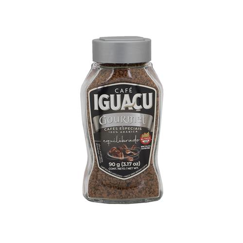 Iguacu - Café Instantáneo Liofilizado Gourmet Equilibrado Iguaçu 90gr