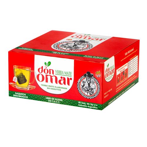 Don Omar - Mate Cocido Yerba Mate en Saquitos