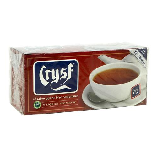Crysf - Té Clásico 25 Saquitos