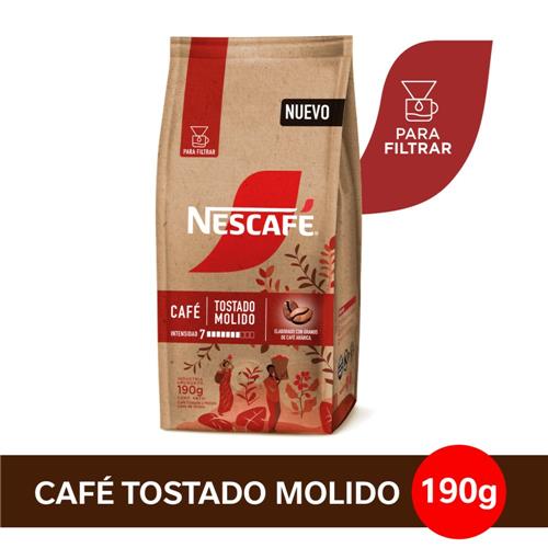 Nescafé - Tostado y Molido Puro 190gr