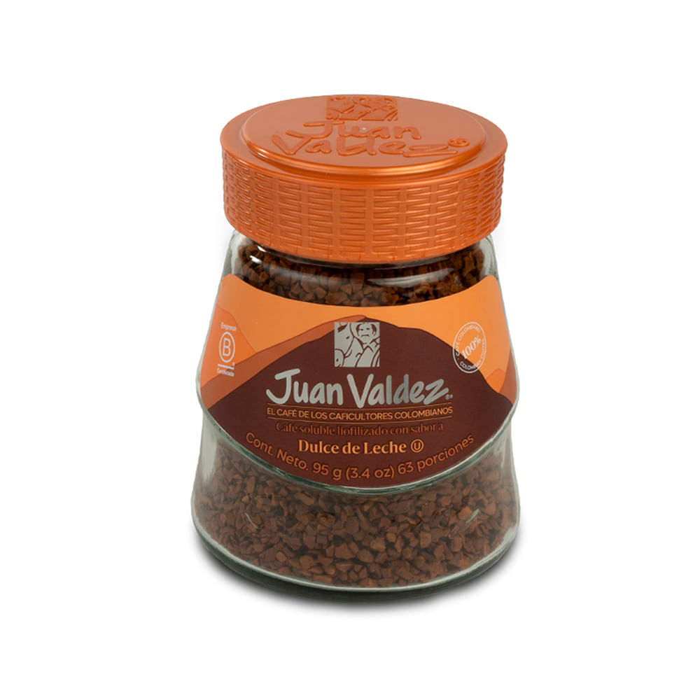 Juan Valdez - Café Liofilizada Sabor Dulce de Leche 95gr