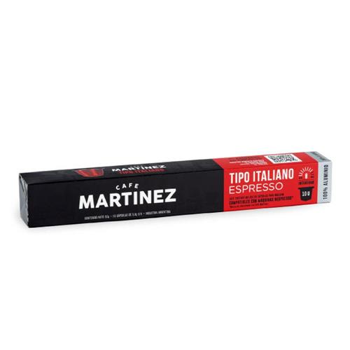 Café Martínez - Cápsula de Café Tipo Italiano Espresso Café Martínez 50gr