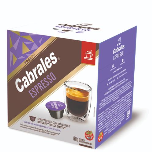Cabrales - Café en Cápsulas Espresso 60gr