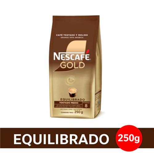 Nescafé - Gold Tostado y Molido Equilibrado 250gr