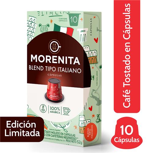Morenita - Café Cápsulas Blend 52gr
