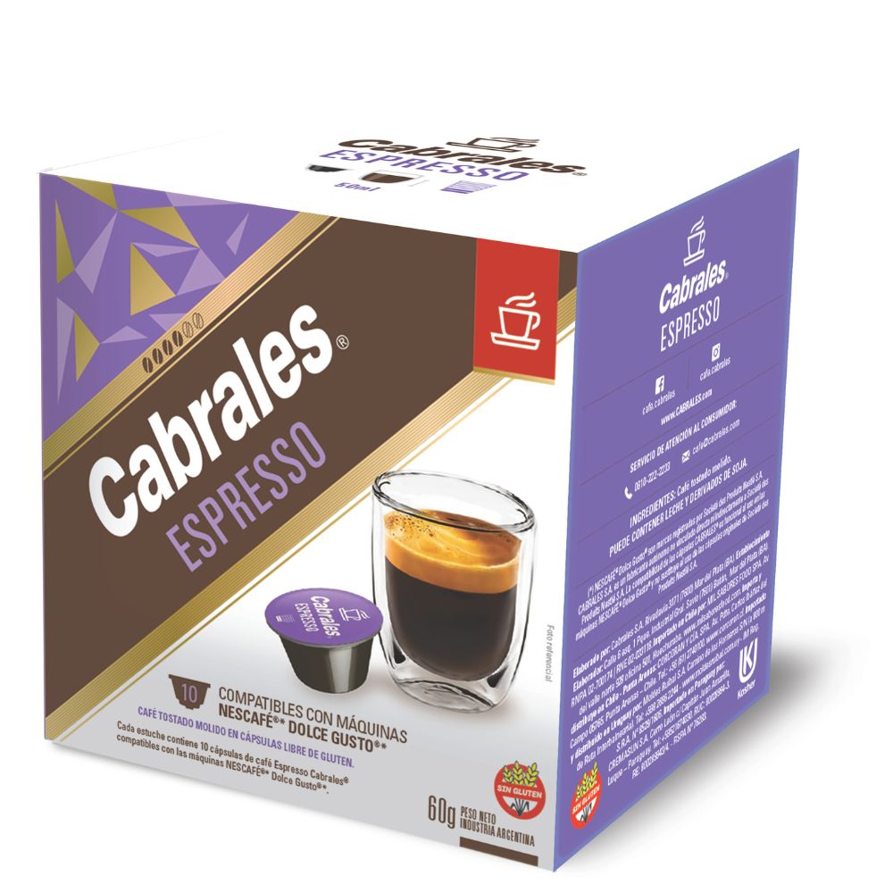 Nescafe-Dolce-Gusto-Cafe-Espresso-10-Capsulas Nescafé Dolce Gusto - Café Espresso 10 Cápsulas