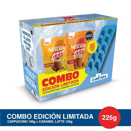 Nescafé - Combo Cappuccino + Caramel Latte Nescafé 100gr