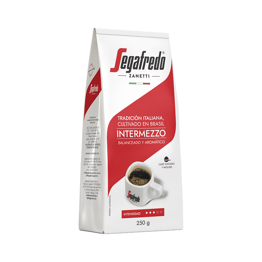Segafredo Zanetti - Café Molido Intermezzo 250gr
