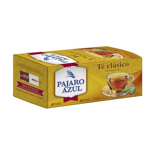 Pajaro Azul - Té Clásico Caja 25 Saquitos