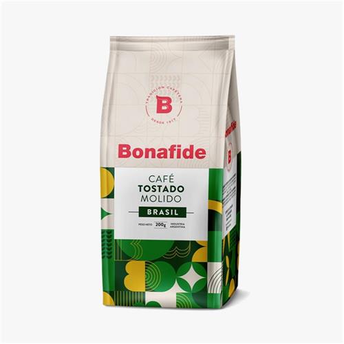 Bonafide - Café Tostado Molido Brasil 200gr