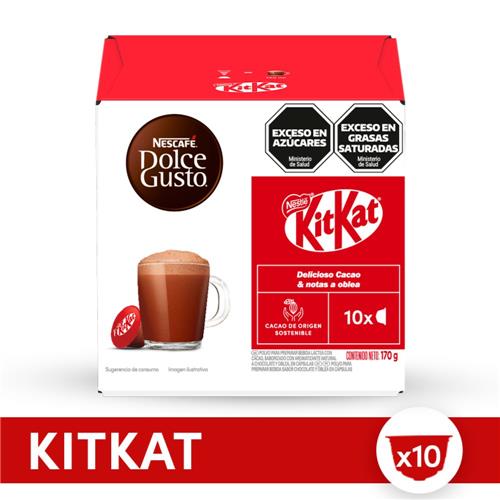 Nescafé Dolce Gusto - Kit Kat 10 Cápsulas