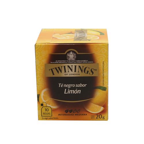 Twinings - Infusión Té Negro Sabor Limón