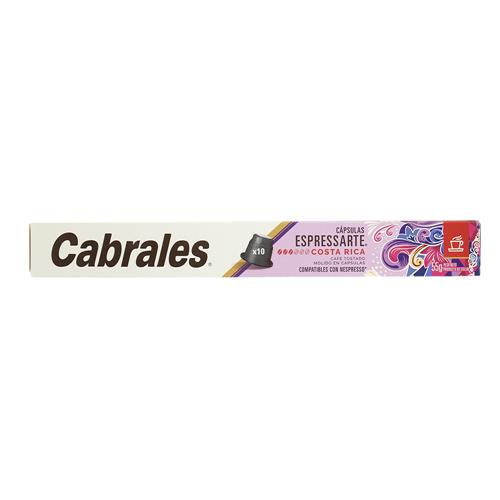 Cabrales - Café Cápsula Costa Caja 55gr