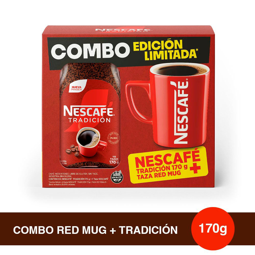 Nescafé Dolca - Café Instantáneo Con Taza Nescafé 170gr