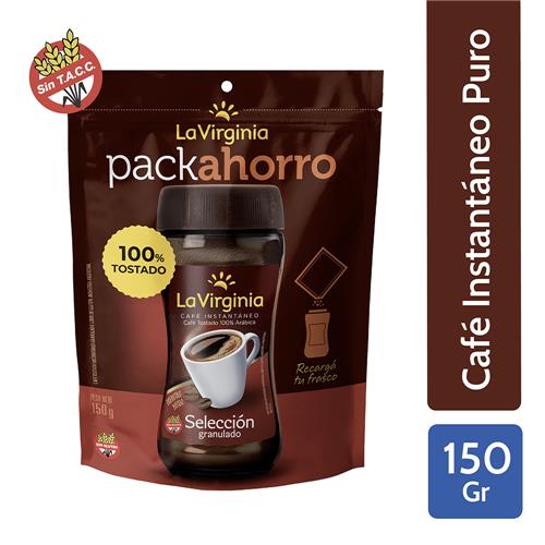 La Virginia - Café Instantáneo Granulado Selección la Virginia 150gr