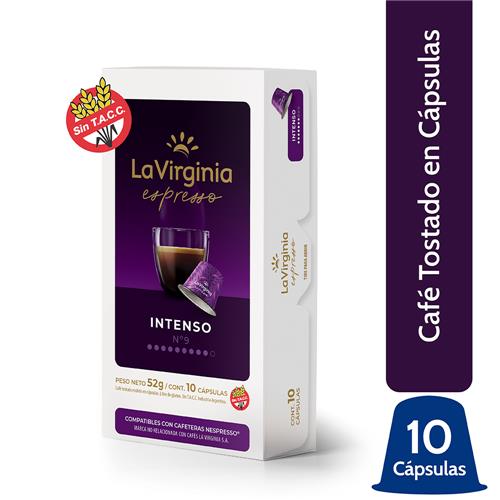 La Virginia - Café Cápsulas Intenso 52gr
