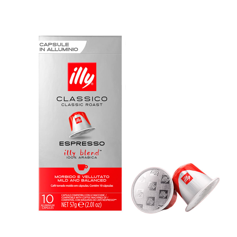 Illy - Café Espresso Classico Nespresso 10 Cápsulas