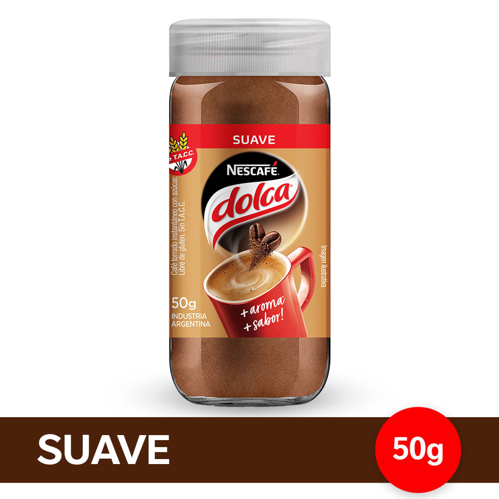 Nescafé - Café Dolca Suave Frasco Nescafé 50gr