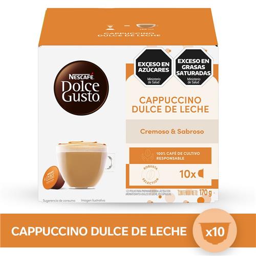 Nescafé Dolce Gusto - Cappuccino Dulce de Leche 10 Cápsulas