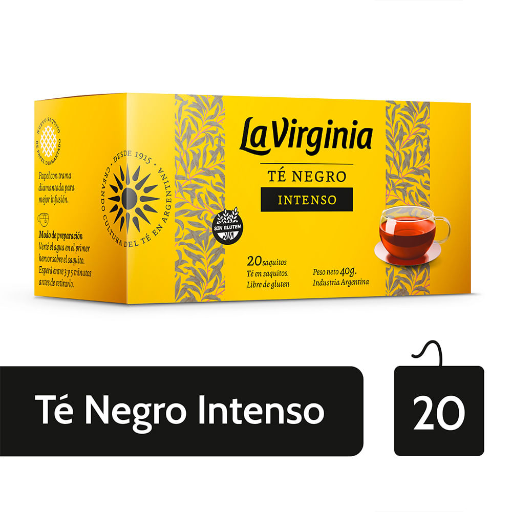 La Virginia - Té Negro Intenso
