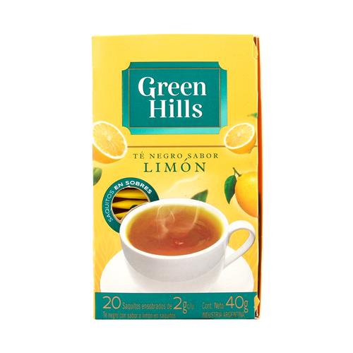 Green Hills - Té Limón Caja 20 Saquitos