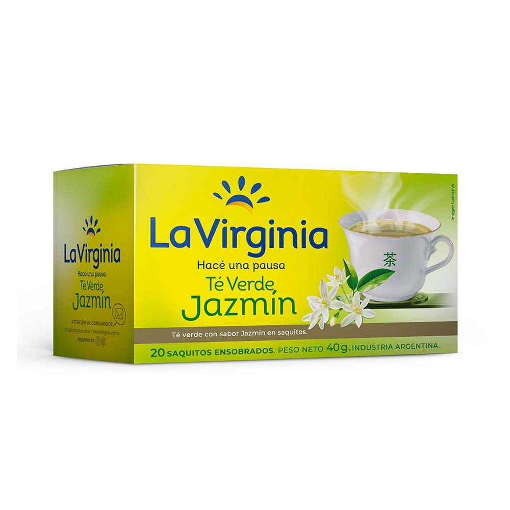 La Virginia - Té Verde Jazmín 20s