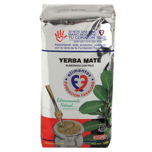 Fundación Favaloro - Yerba Mate Con Palo Fundación Favaloro 1kg
