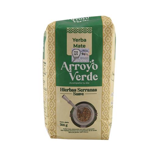 Arroyo Verde - Yerba Mate Hierbas Serranas 500gr