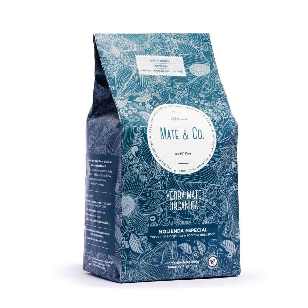 Mate & Co - Yerba Mate Organica Molienda Tradicional 500gr