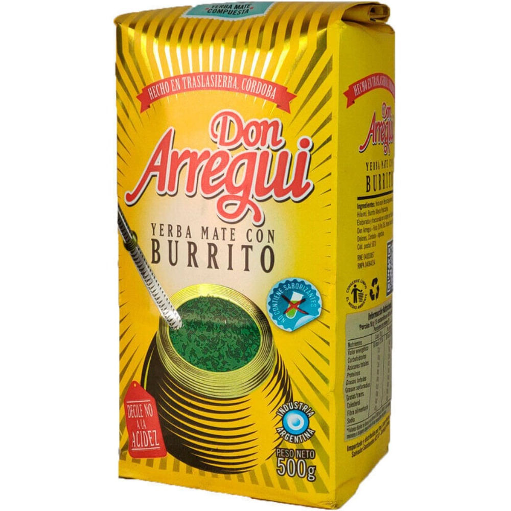Arregui - Yerba Mate Con Burrito 500gr