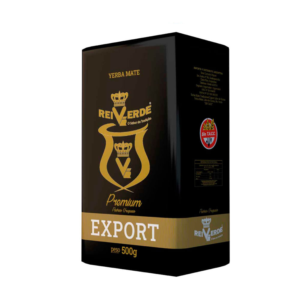 Rei Verde - Yerba Mate Premium Export 500gr