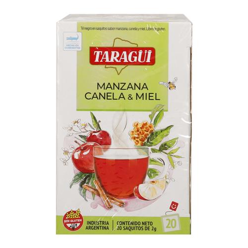 Taragüi - Té Manzana, Canela y Sabor Miel Taragui Caja 500gr