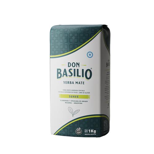Don Basilio - Yerba Mate Con Palo Paquete 1kg