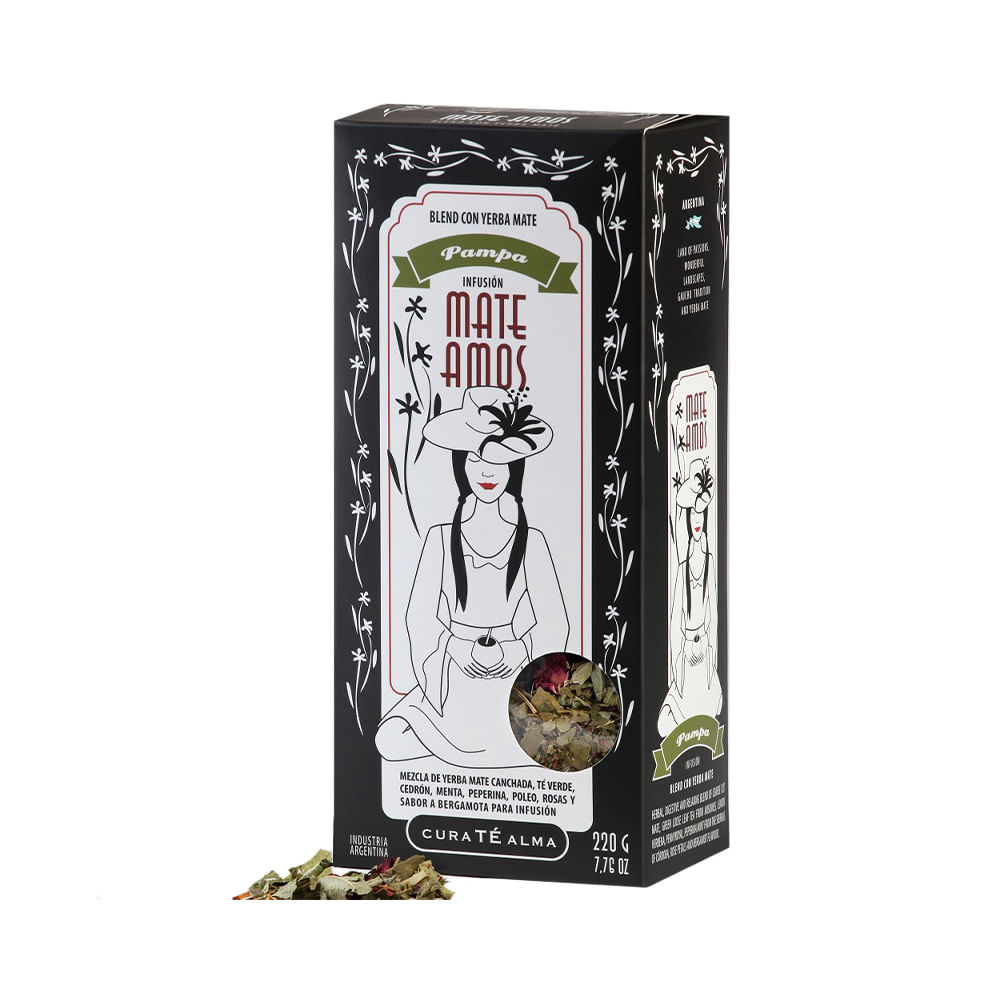 Cura Té Alma - Blend Con Yerba Pampa 220gr