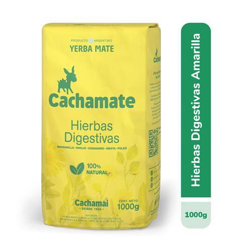 Cachamate - Yerba Mate con Hierbas Compuesta Paquete 500gr