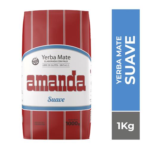Amanda - Yerba Mate Suave Paquete 500gr